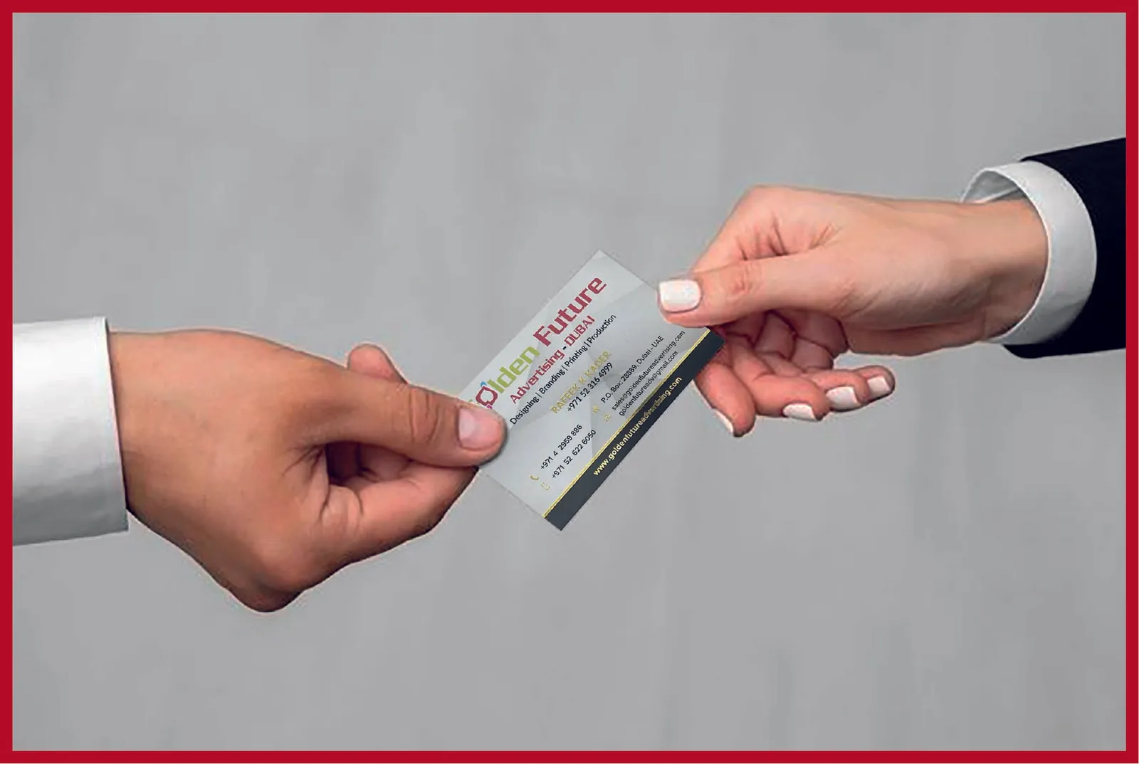 Business card printing service image