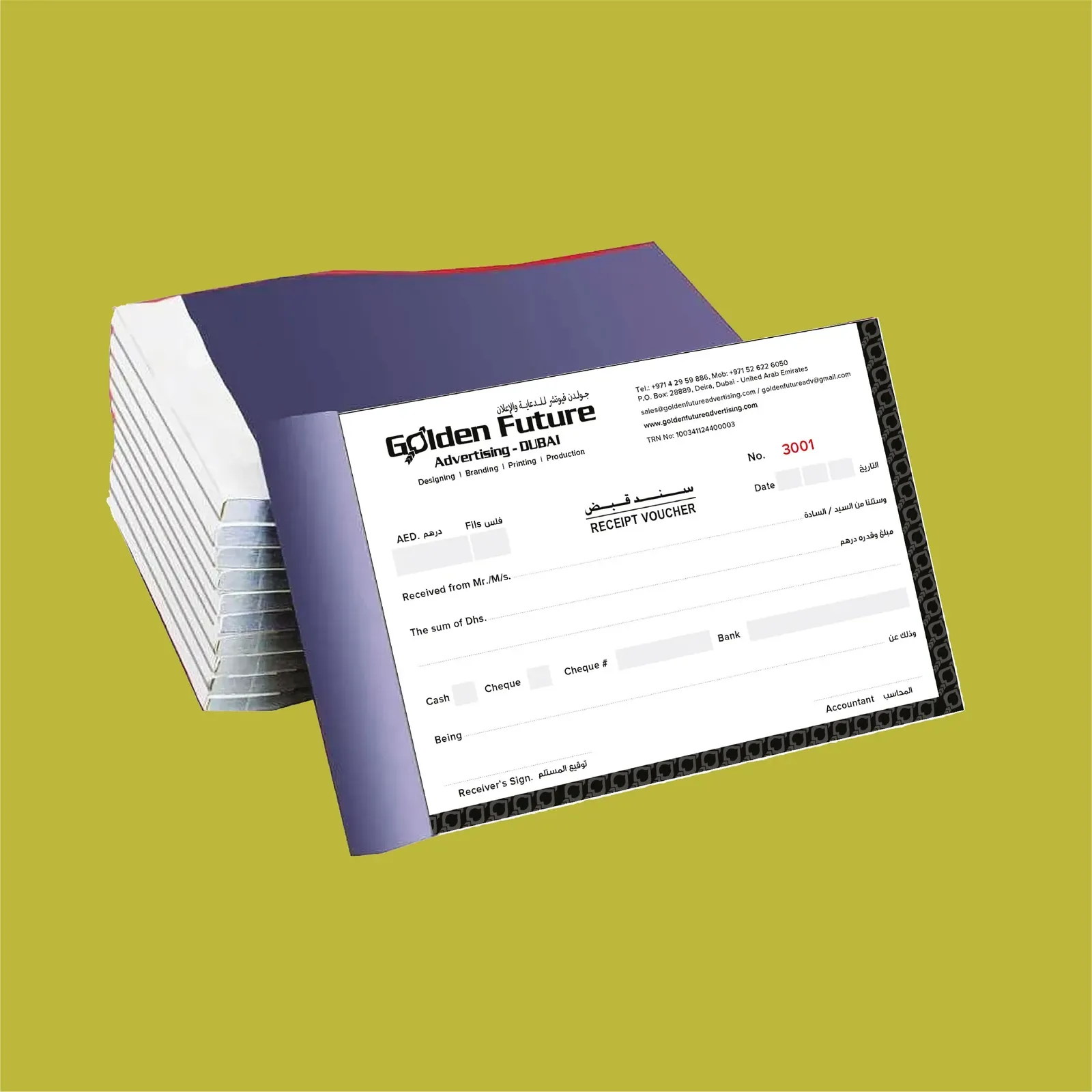 Invoice And Voucher Book sample 1