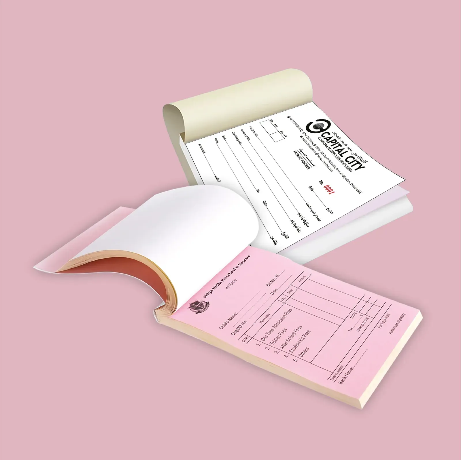 Invoice And Voucher Book sample 5